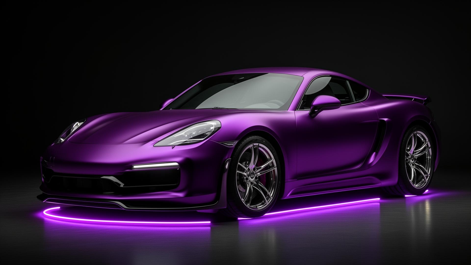 Auto dopo wrapping LSC Garage