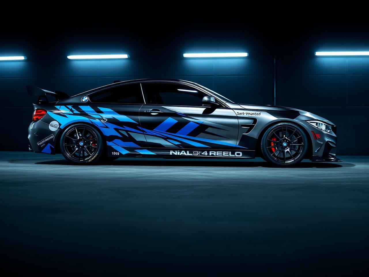 BMW Serie 4 — Livrea Need for Speed